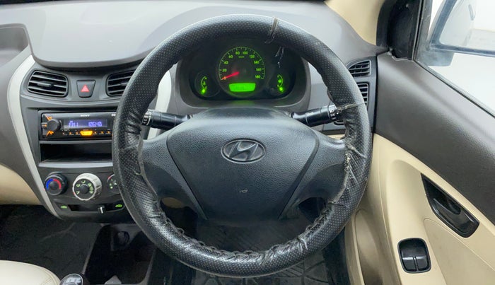 2014 Hyundai Eon ERA +, Petrol, Manual, 59,689 km, Steering Wheel Close Up