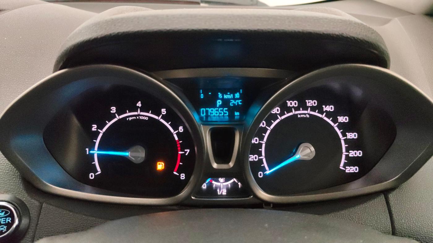 2016 Ford Ecosport TITANIUM 1.5L PETROL AT, Petrol, Automatic, 79,629 km, Odometer Image