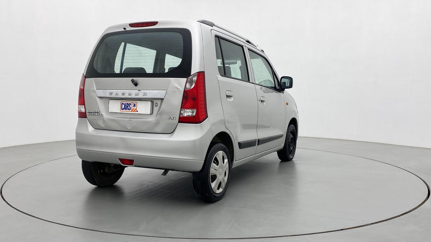 2014 Maruti Wagon R 1.0 VXI, Petrol, Manual, 54,462 km, Right Back Diagonal