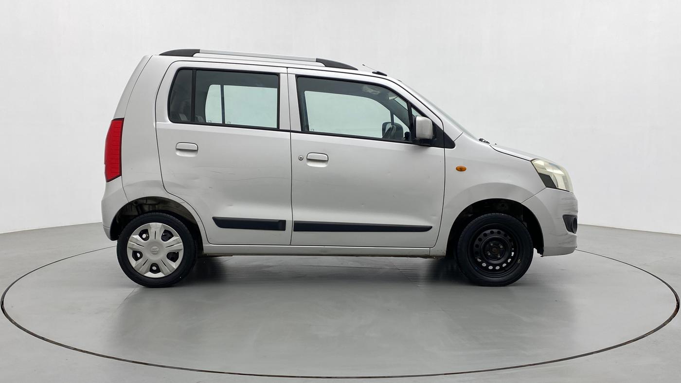 2014 Maruti Wagon R 1.0 VXI, Petrol, Manual, 54,462 km, Right Side View