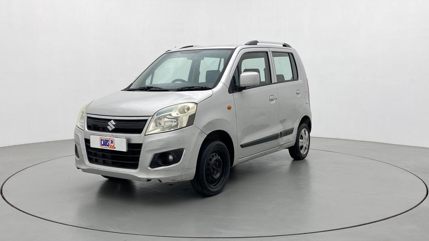 2014 Maruti Wagon R 1.0 VXI, Petrol, Manual, 54,462 km, Left Front Diagonal