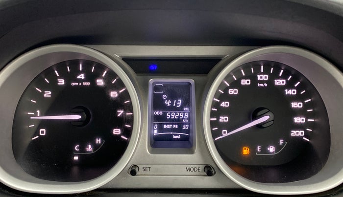 2016 Tata Tiago XZ 1.2 REVOTRON, Petrol, Manual, 59,480 km, Odometer Image