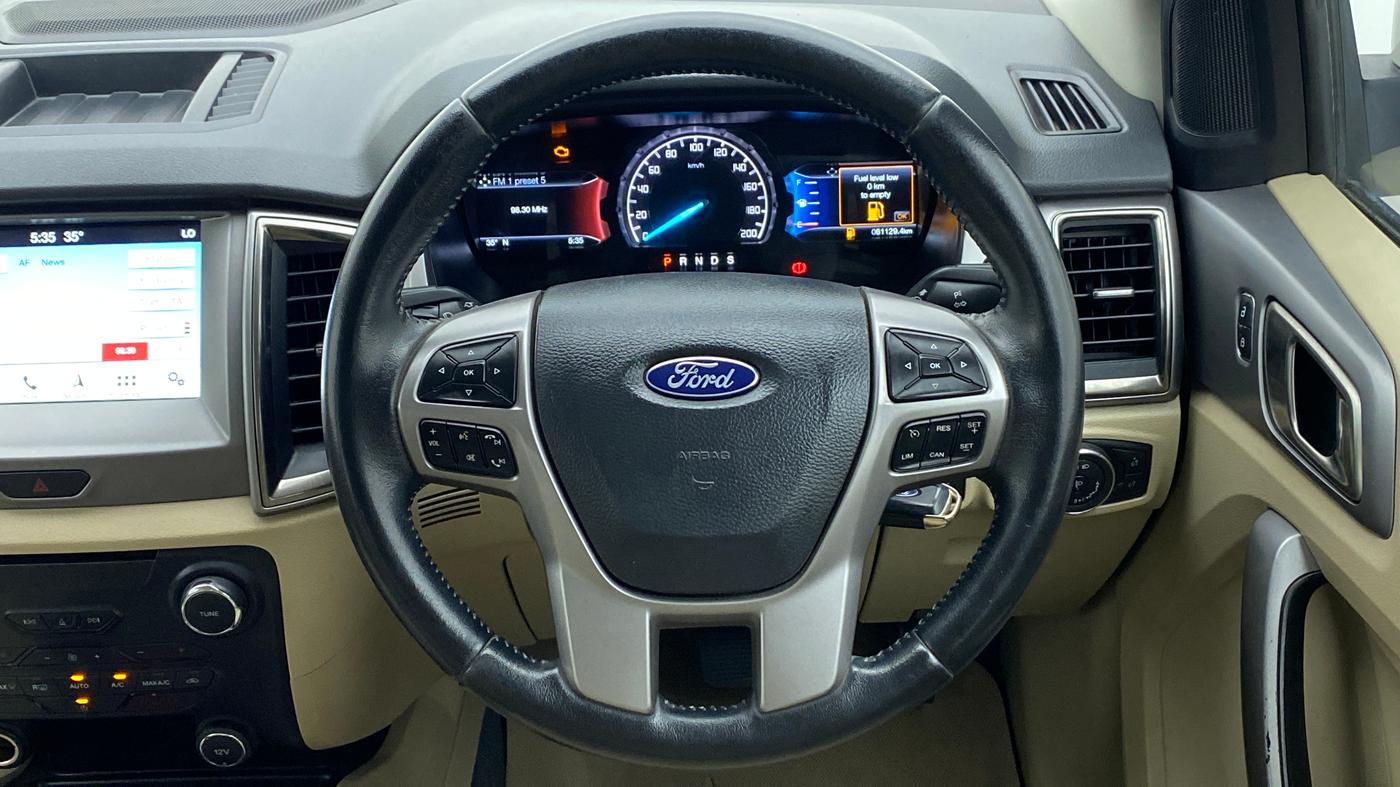 2017 Ford Endeavour 2.2l 4X2 AT Trend, Diesel, Automatic, 61,464 km, Steering Wheel Close Up