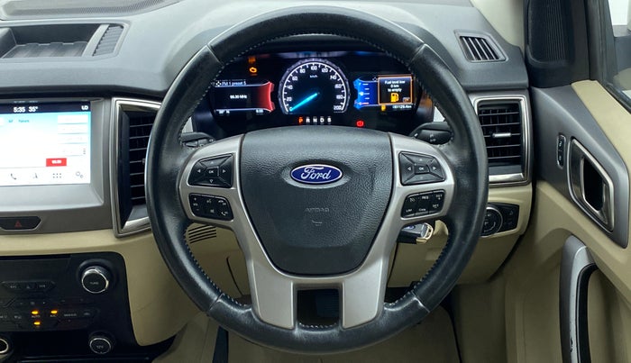2017 Ford Endeavour 2.2l 4X2 AT Trend, Diesel, Automatic, 61,464 km, Steering Wheel Close Up