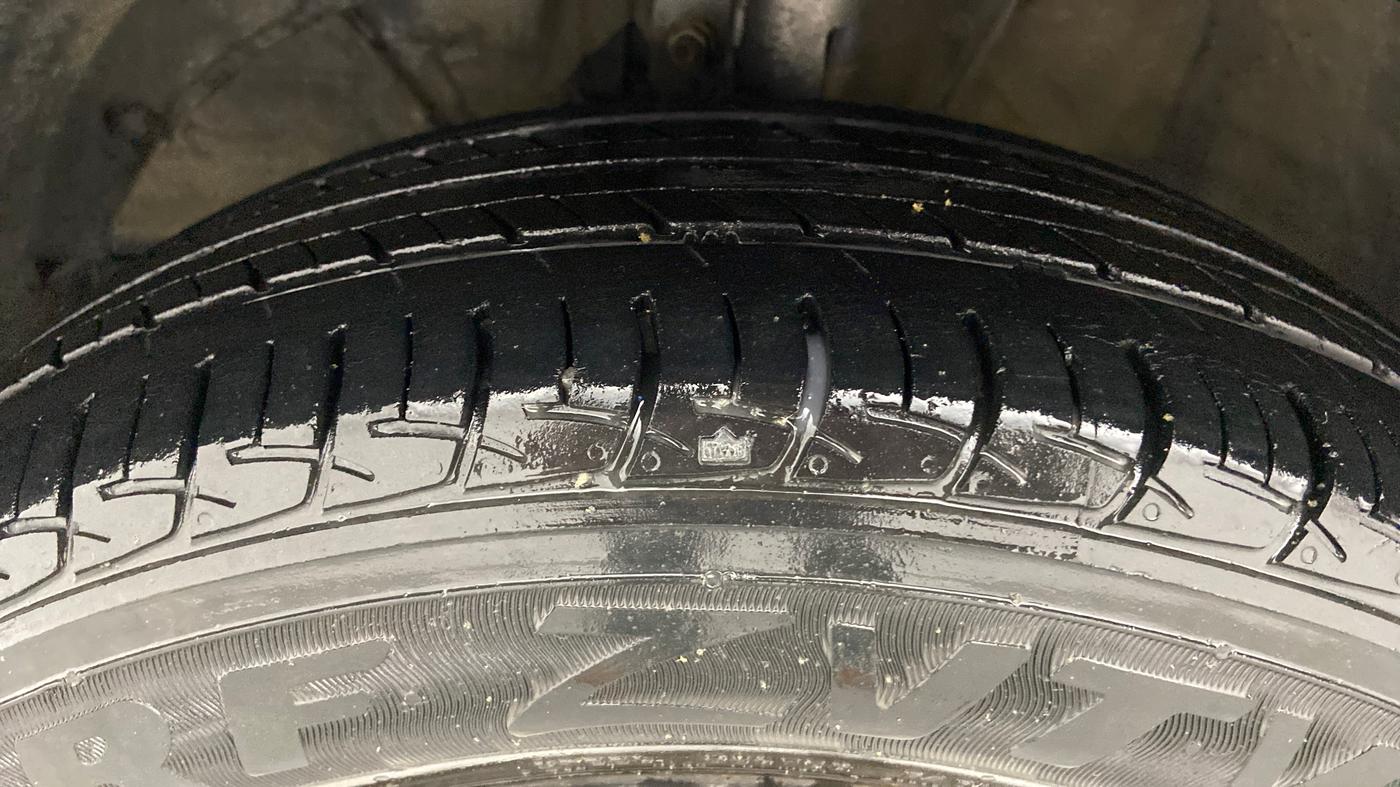 2019 Maruti Baleno DELTA 1.2 K12, Petrol, Manual, 34,010 km, Left Front Tyre Tread