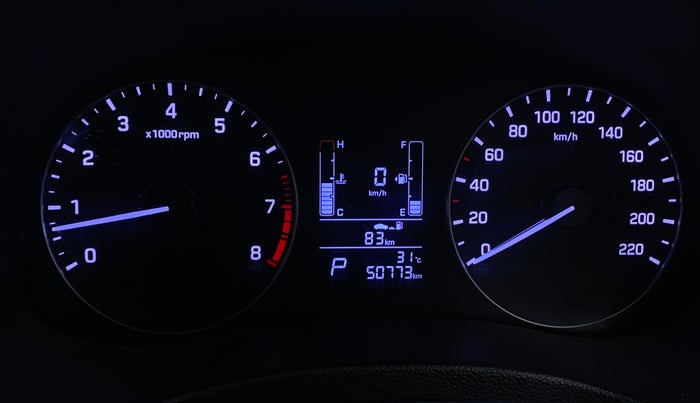 2019 Hyundai Creta SX AT 1.6 PETROL, Petrol, Automatic, 50,768 km, Odometer Image