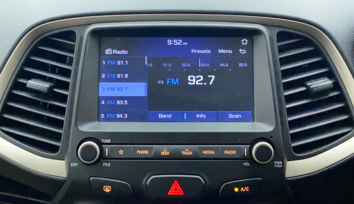 2019 Hyundai NEW SANTRO SPORTZ AMT, Petrol, Automatic, 26,185 km, Infotainment System