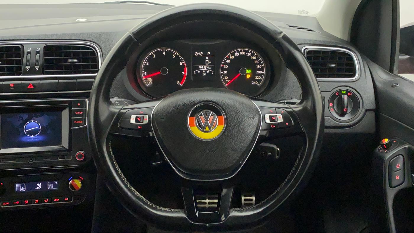 2016 Volkswagen Polo GT TSI AT, Petrol, Automatic, 44,124 km, Steering Wheel Close Up