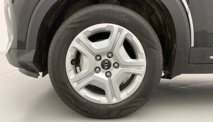 2020 KIA SONET HTX 1.0 IMT, Petrol, Manual, 15,057 km, Left Front Wheel