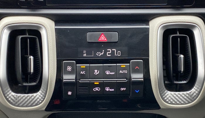 2020 KIA SONET HTX 1.0 IMT, Petrol, Manual, 15,057 km, Automatic Climate Control