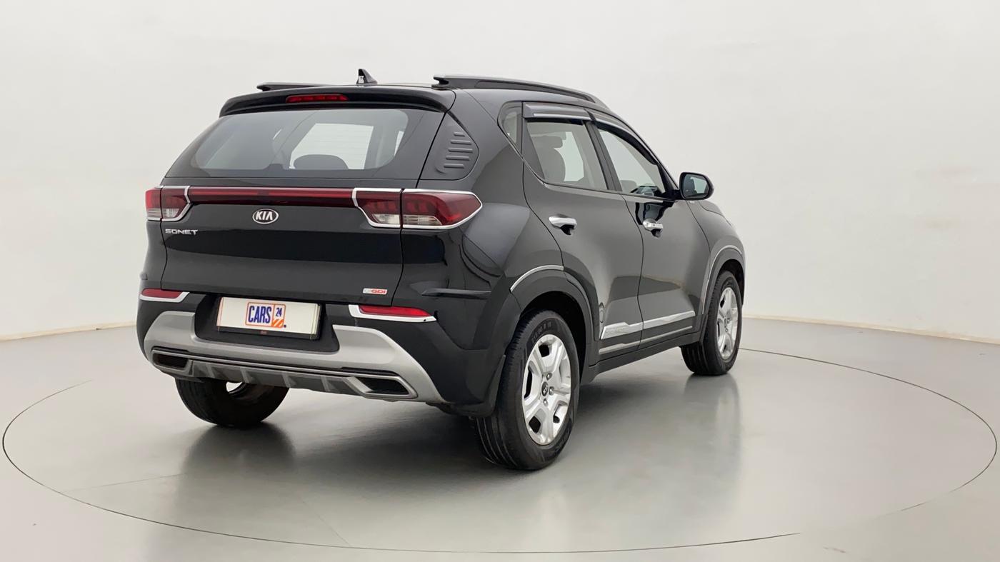 2020 KIA SONET HTX 1.0 IMT, Petrol, Manual, 15,057 km, Right Back Diagonal