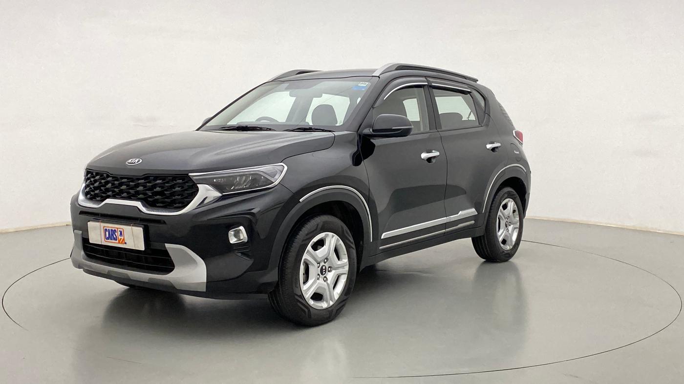 2020 KIA SONET HTX 1.0 IMT, Petrol, Manual, 15,057 km, Left Front Diagonal