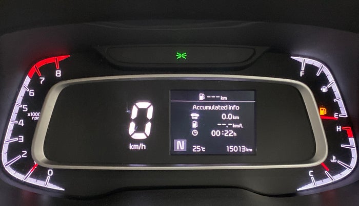 2020 KIA SONET HTX 1.0 IMT, Petrol, Manual, 15,057 km, Odometer Image
