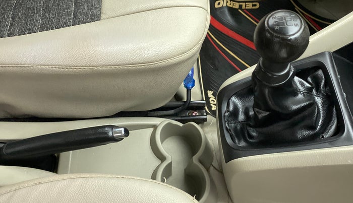 2015 Maruti Celerio VXI CNG D, CNG, Manual, 93,598 km, Gear Lever