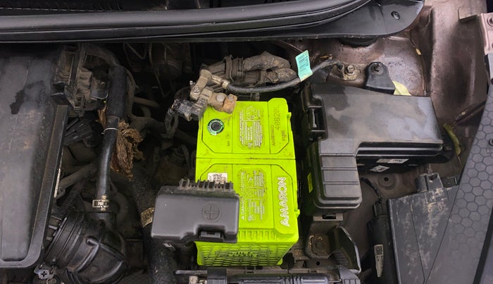 2020 Hyundai AURA SX PLUS 1.2 AMT, Petrol, Automatic, 27,743 km, Engine View - Left