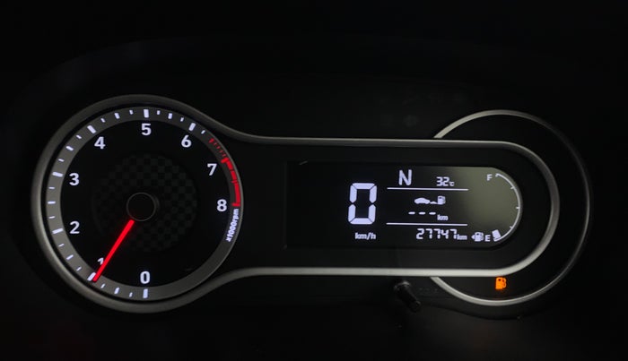 2020 Hyundai AURA SX PLUS 1.2 AMT, Petrol, Automatic, 27,743 km, Odometer Image