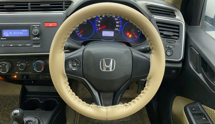 2015 Honda City 1.5L I-VTEC S MT, Petrol, Manual, 92,477 km, Steering Wheel Close Up