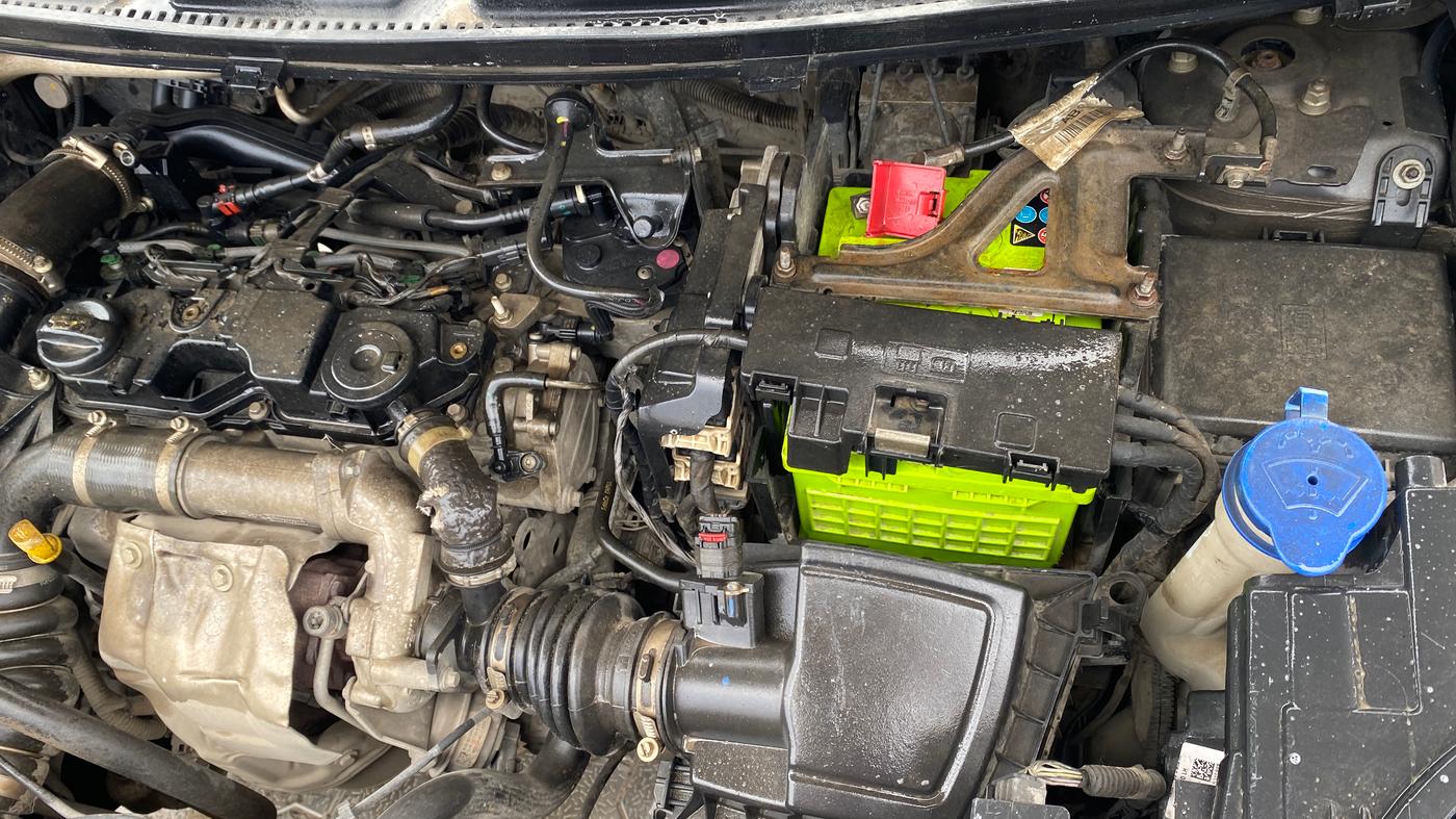 2019 Ford Ecosport TITANIUM 1.5L DIESEL, Diesel, Manual, 88,384 km, Engine View - Left