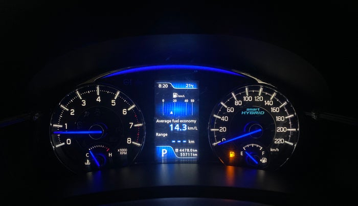 2019 Maruti Ciaz ALPHA  AT 1.5 SHVS PETROL, Petrol, Automatic, 55,677 km, Odometer Image