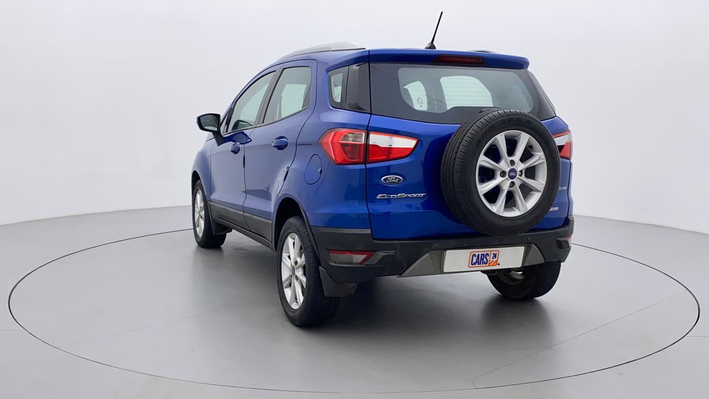 2018 Ford Ecosport TITANIUM 1.5L DIESEL, Diesel, Manual, 43,117 km, Left Back Diagonal