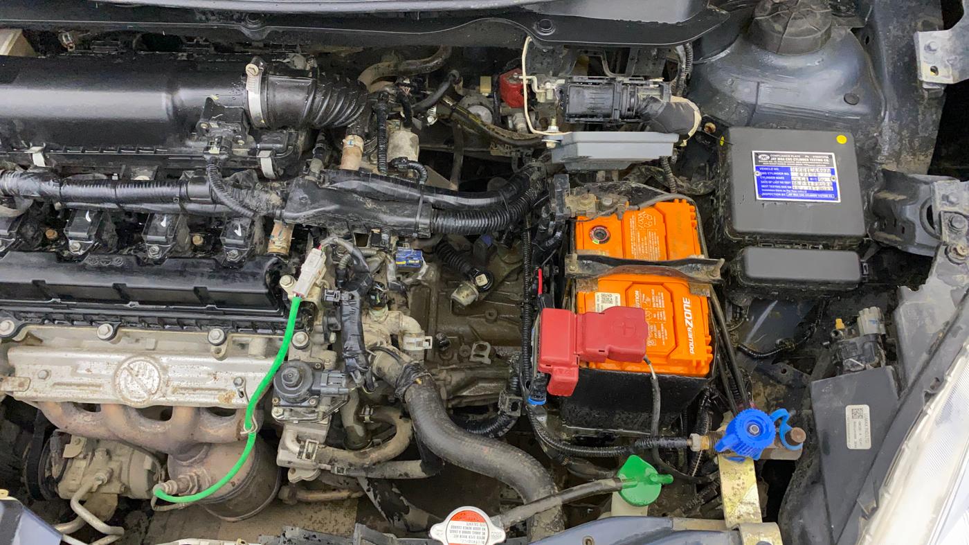 2020 Maruti Dzire LXI, CNG, Manual, 32,076 km, Engine View - Left