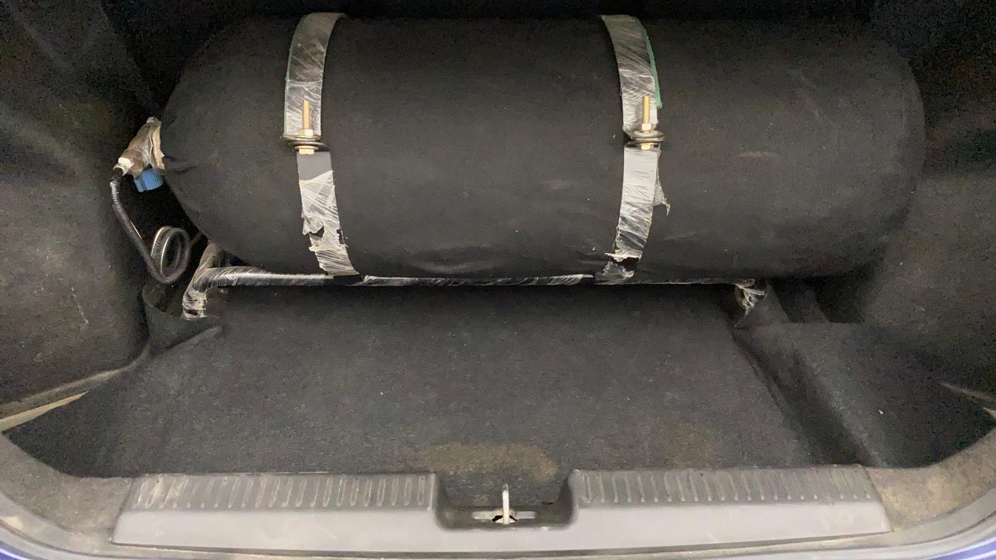 2020 Maruti Dzire LXI, CNG, Manual, 32,076 km, Boot Inside