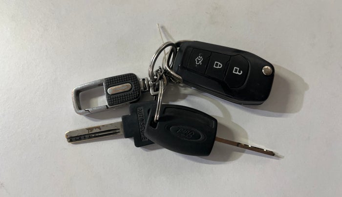 2017 Ford Figo Aspire TITANIUM 1.2 PETROL, Petrol, Manual, 59,222 km, Key Close Up