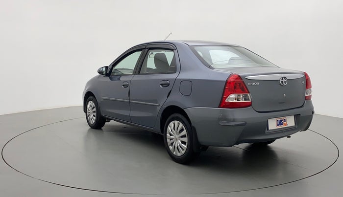 2014 Toyota Etios V, Petrol, Manual, 48,231 km, Left Back Diagonal