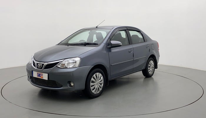 2014 Toyota Etios V, Petrol, Manual, 48,231 km, Left Front Diagonal