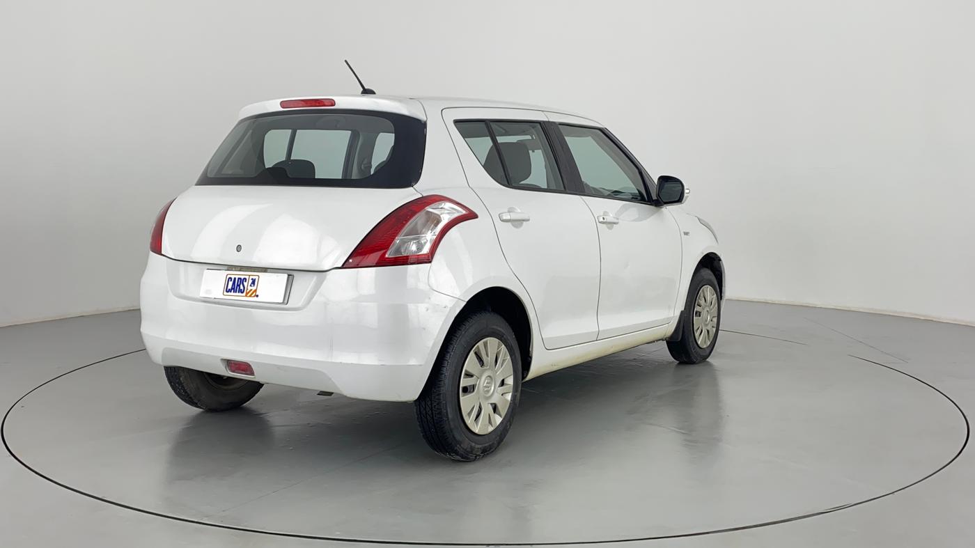 2014 Maruti Swift VXI D, Petrol, Manual, 35,206 km, Right Back Diagonal