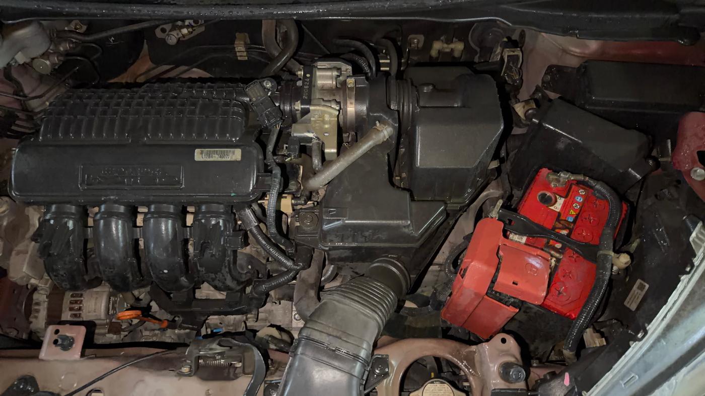 2020 Honda Jazz 1.2L I-VTEC V, Petrol, Manual, 56,793 km, Engine View - Left