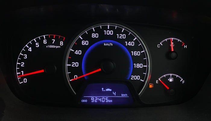 2016 Hyundai Grand i10 SPORTZ 1.2 KAPPA VTVT, Petrol, Manual, 92,397 km, Odometer Image