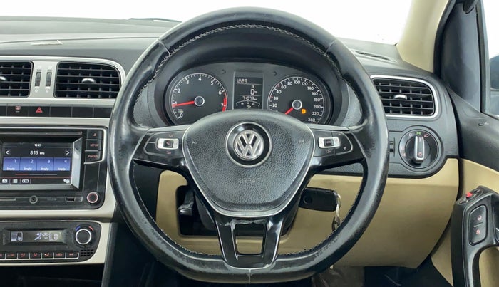 2017 Volkswagen Polo HIGHLINE1.2L PETROL, Petrol, Manual, 74,070 km, Steering Wheel Close Up