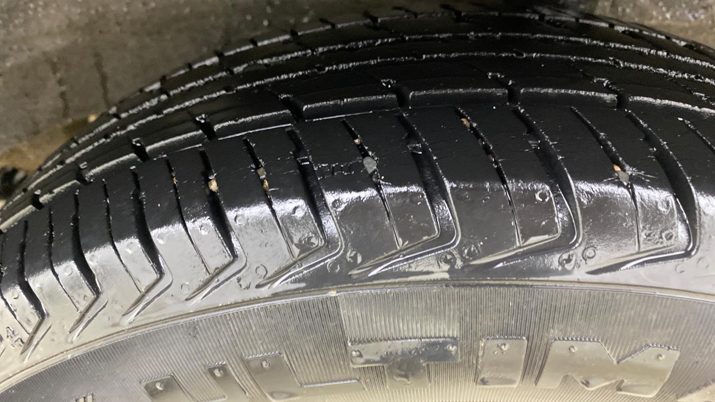 2018 Datsun Redi Go T(O) 1.0, Petrol, Manual, 45,715 km, Left Rear Tyre Tread