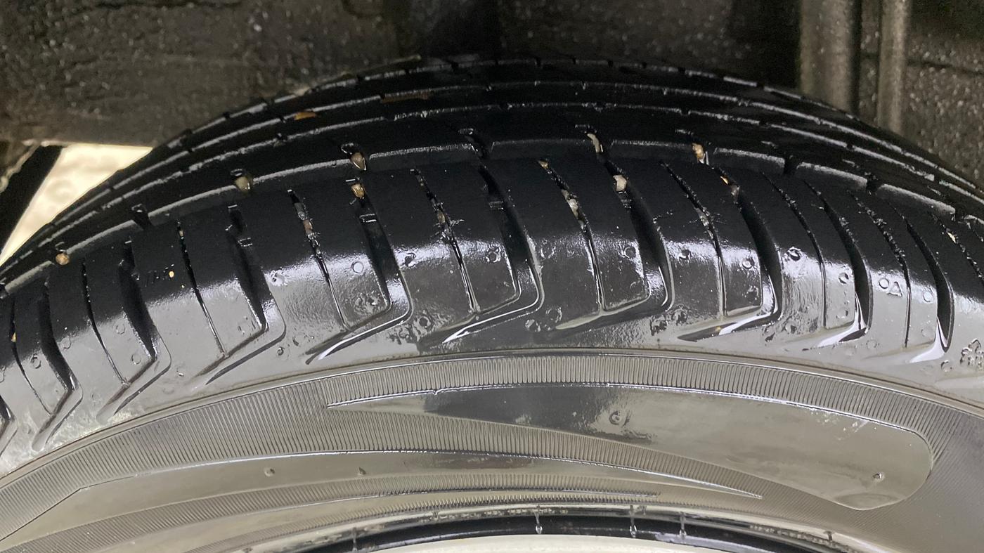 2018 Datsun Redi Go T(O) 1.0, Petrol, Manual, 45,715 km, Right Rear Tyre Tread