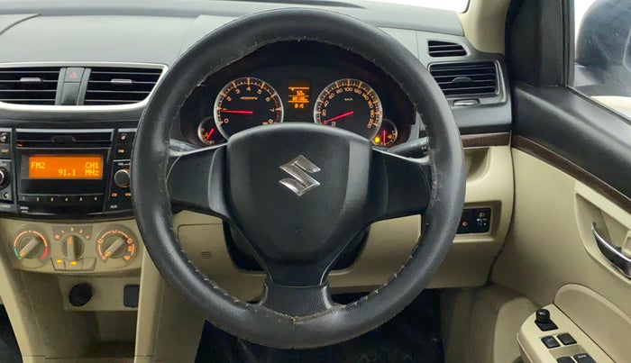 2017 Maruti Swift Dzire VXI, Petrol, Manual, 80,194 km, Steering Wheel Close Up