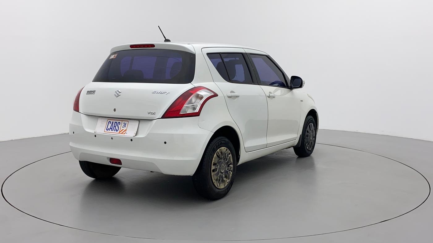 2014 Maruti Swift VDI, Diesel, Manual, 86,749 km, Right Back Diagonal
