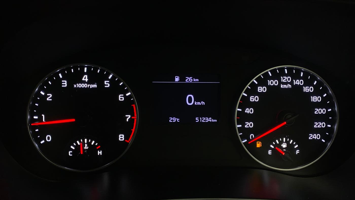 2020 KIA SELTOS HTE 1.5 PETROL, Petrol, Manual, 51,307 km, Odometer Image