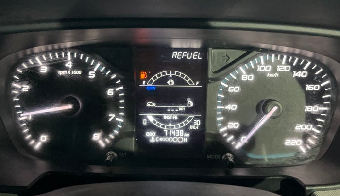 2023 Tata PUNCH ACCOMPLISHED MT, Petrol, Manual, 71,387 km, Odometer Image