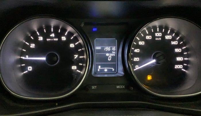 2019 Tata NEXON XZ PLUS PETROL, Petrol, Manual, 19,616 km, Odometer Image