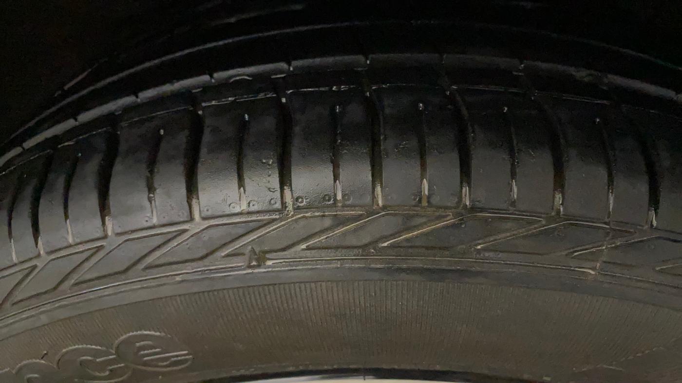 2019 Tata NEXON XZ PLUS PETROL, Petrol, Manual, 19,666 km, Left Rear Tyre Tread