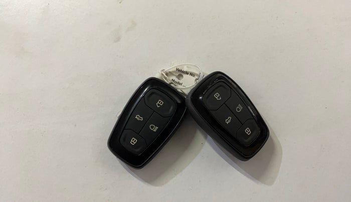 2019 Tata NEXON XZ PLUS PETROL, Petrol, Manual, 19,616 km, Key Close Up