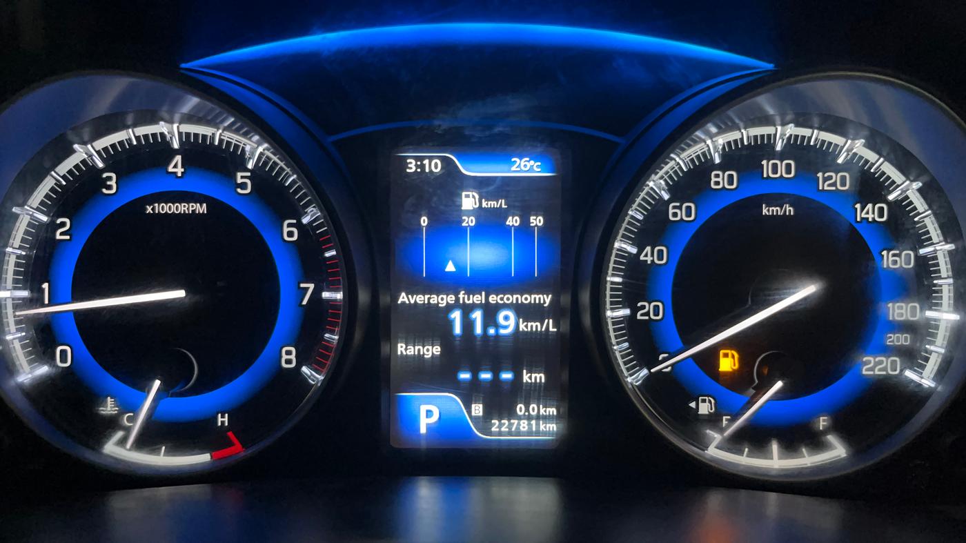 2021 Maruti Baleno ALPHA CVT PETROL 1.2, Petrol, Automatic, 22,833 km, Odometer Image
