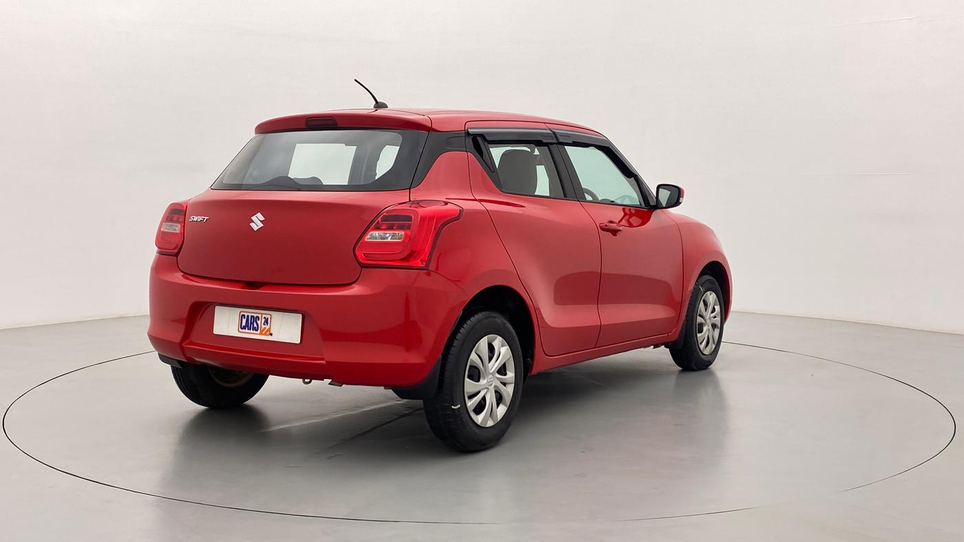 2018 Maruti Swift VXI D, Petrol, Manual, 49,743 km, Right Back Diagonal