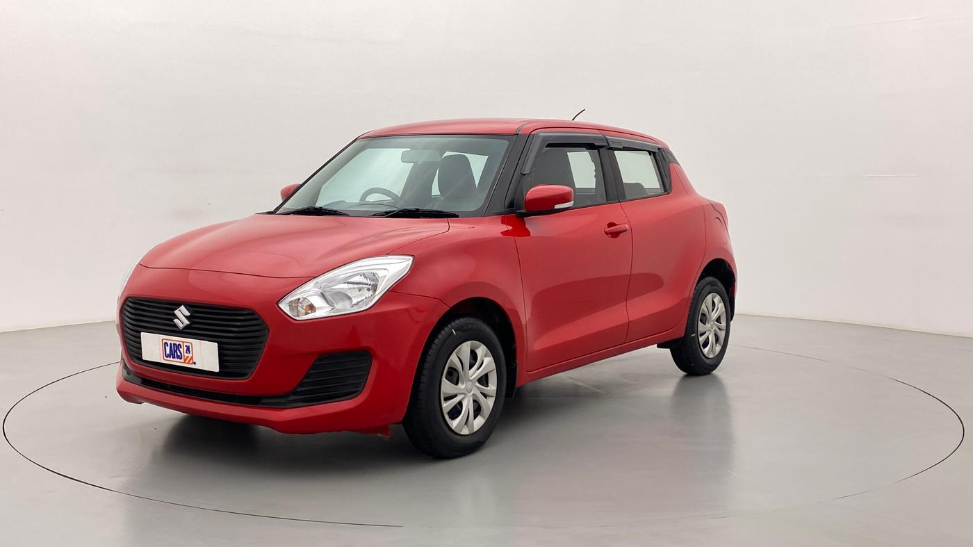 2018 Maruti Swift VXI D, Petrol, Manual, 49,743 km, Left Front Diagonal