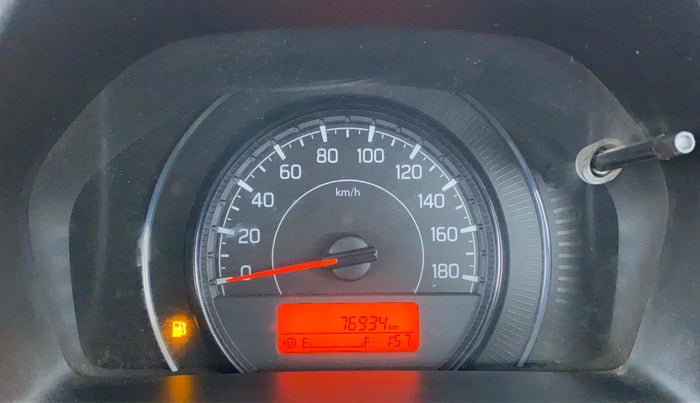 2019 Maruti New Wagon-R 1.0 LXI (O), CNG, Manual, 77,165 km, Odometer Image