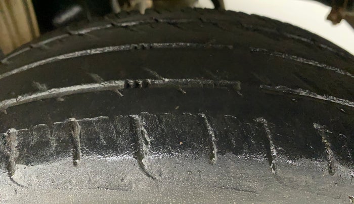 2015 Maruti Alto K10 VXI AMT, Petrol, Automatic, 69,994 km, Left Rear Tyre Tread