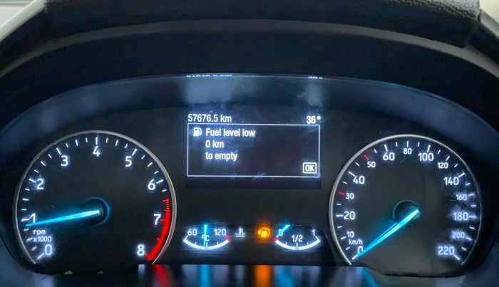 2019 Ford Ecosport 1.5 TITANIUM TI VCT, CNG, Manual, 57,841 km, Odometer Image