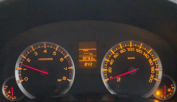 2012 Maruti Swift VXI, Petrol, Manual, 90,846 km, Odometer Image