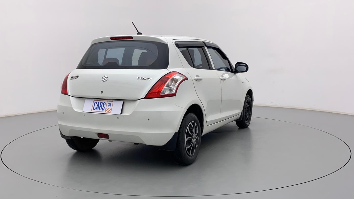 2012 Maruti Swift VXI, Petrol, Manual, 90,846 km, Right Back Diagonal